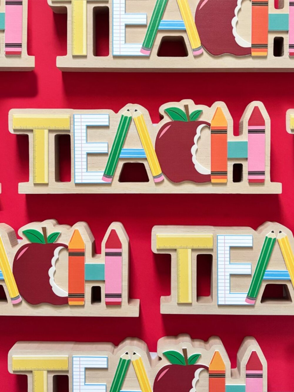 Teach Home Decor Sign